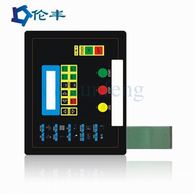 Metal Dome Membrane Graphic Overlay Shielding Circuit PET Matte Front Panel Overlay