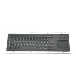 China IP65 Industrial PC Keyboard Stainless Steel With Full Functional 2 Keys Touch Pad wholesale