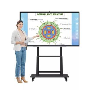 China Aluminum Edging Black Digital Interactive Smart Whiteboard For Classroom wholesale