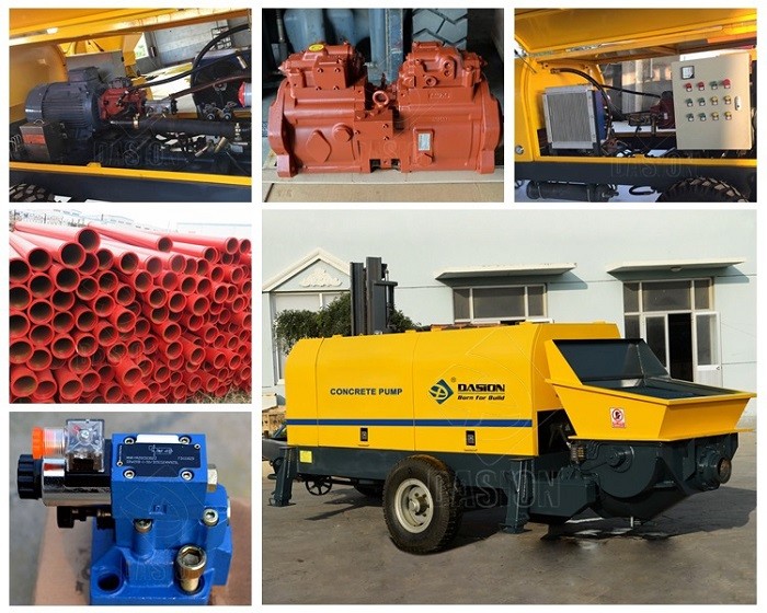 Trailer Concrete Pump
