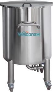 China 2MM Pot Thickness Auxiliary Equipment 1000L Open Tank Easy Operation wholesale