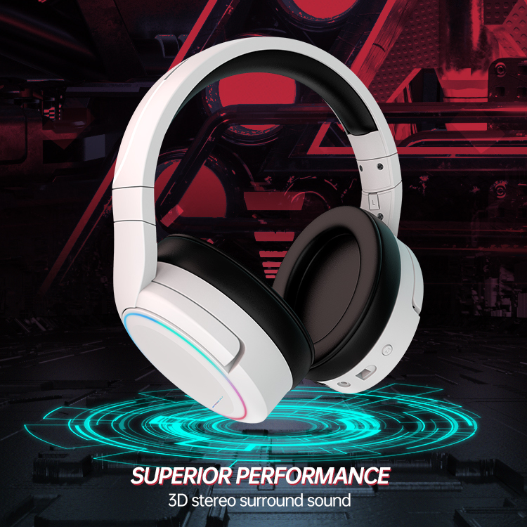 50mm Driver Wireless Gaming Headset Headphone With X6 Pro 2.4G And RGB LED