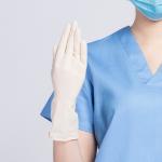 Safety Disinfectant Disposable Medical Gloves Latex Hand Gloves Medium Thick