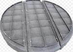 Stainless Steel Wire Mesh Demister Pad Customized Thickness