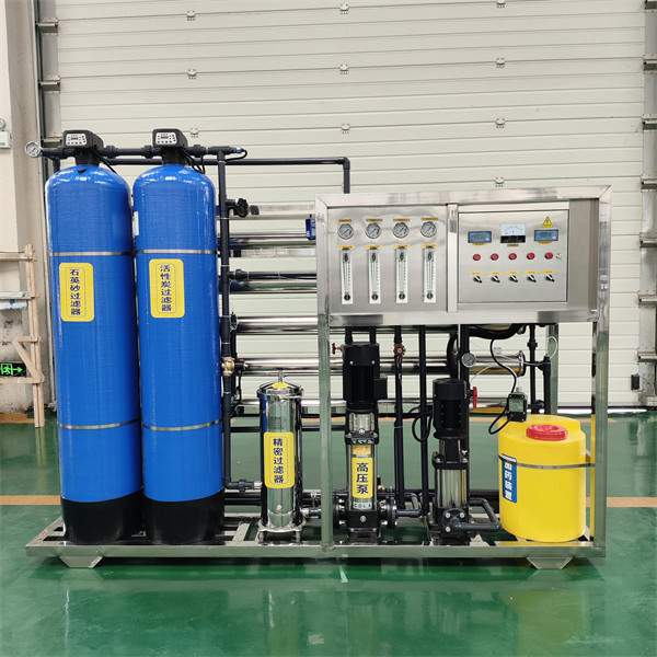 1Ton Automatic Industrial Water Treatment Double-stage Reverse Osmosis System