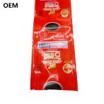 Customized OEM Brand Logo Printing Food Grade PVDC Sausage Casing Film