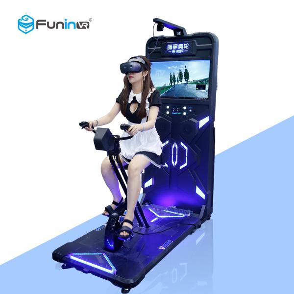 Quality 1 player Indoor Virtual Reality Stationary Bike / Exercise Bike Virtual Ride Design Service for sale