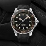 42mm 3ATM Stainless Steel Wristwatch Timepiece Men Quartz Watches Rotate Bezel