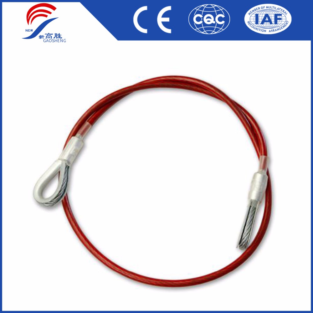 PVC Plastic Coated Spool Galvanized Wire Rope 7x19 45# 60# 70#