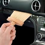 Multifunctional Gap Cleaning Wooden Dust Brush Soft Bristles Keyboard Clean