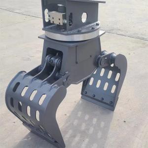 China 0.74M3 Forestry Timber Log Grab And Grapple For Excavators wholesale