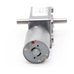 ASLONG JGY-370S 12V/24V 46*32MM Brushed DC Turbine Worm Reduction Motor dual