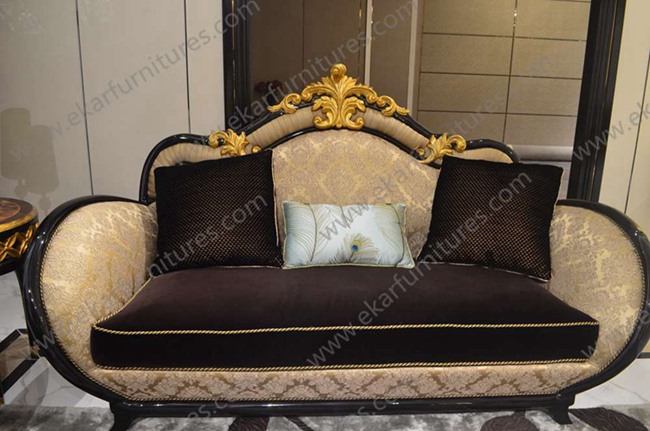 Living Room Dubai Antique Fabric Sofa TI-005