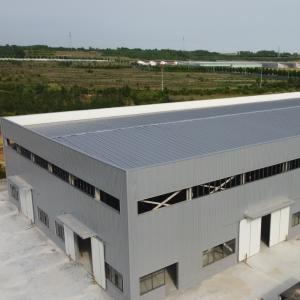 China Prefab Steel Structure Warehouse Building with Rock Wool Panels wholesale