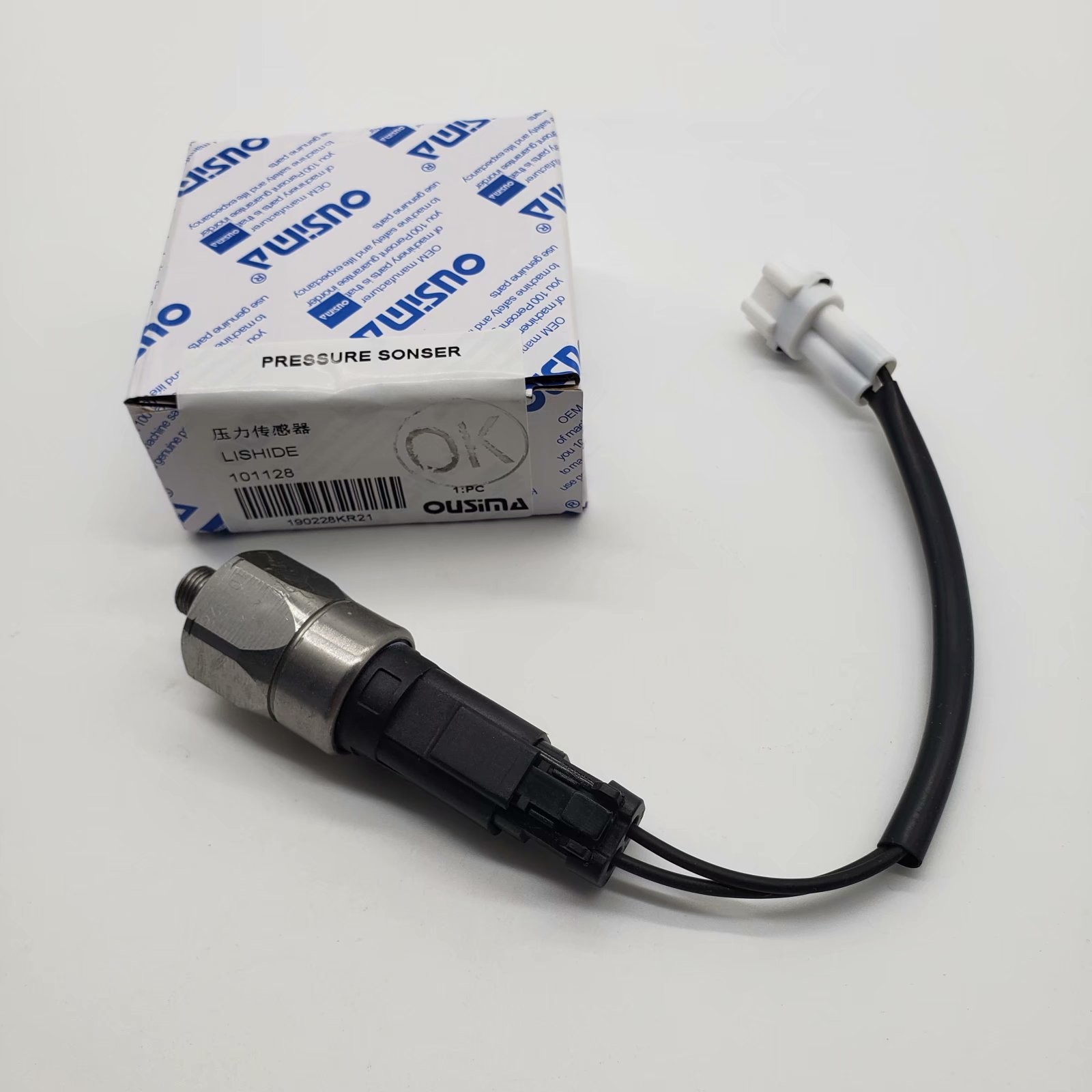 OUSIMA 101128 Pressure Switch For LISHIDE Excavator Spare Parts