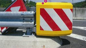 China HSK 80 1012x880x2800mm Highway Crash Cushions wholesale