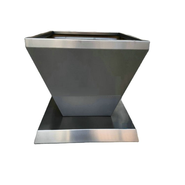 xxl large flower pot outdoor metal flower planter