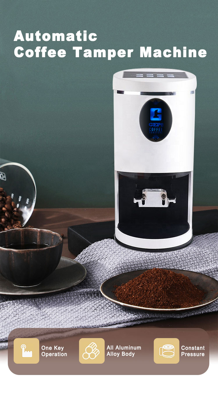 Dimension L*W*H / NW 17*17*35cm / 5kg Professional 58mm Automatic Coffee Powder Press