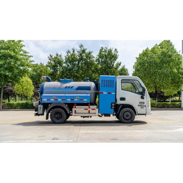 Clean Sludge Energy Fecal Suction Truck Pure Electric Vacuum Pump Sanitation Vehicles