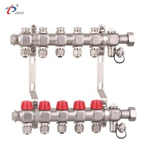China Stainless Steel 1.6MPa 12 Loop Radiant Heat Manifolds wholesale