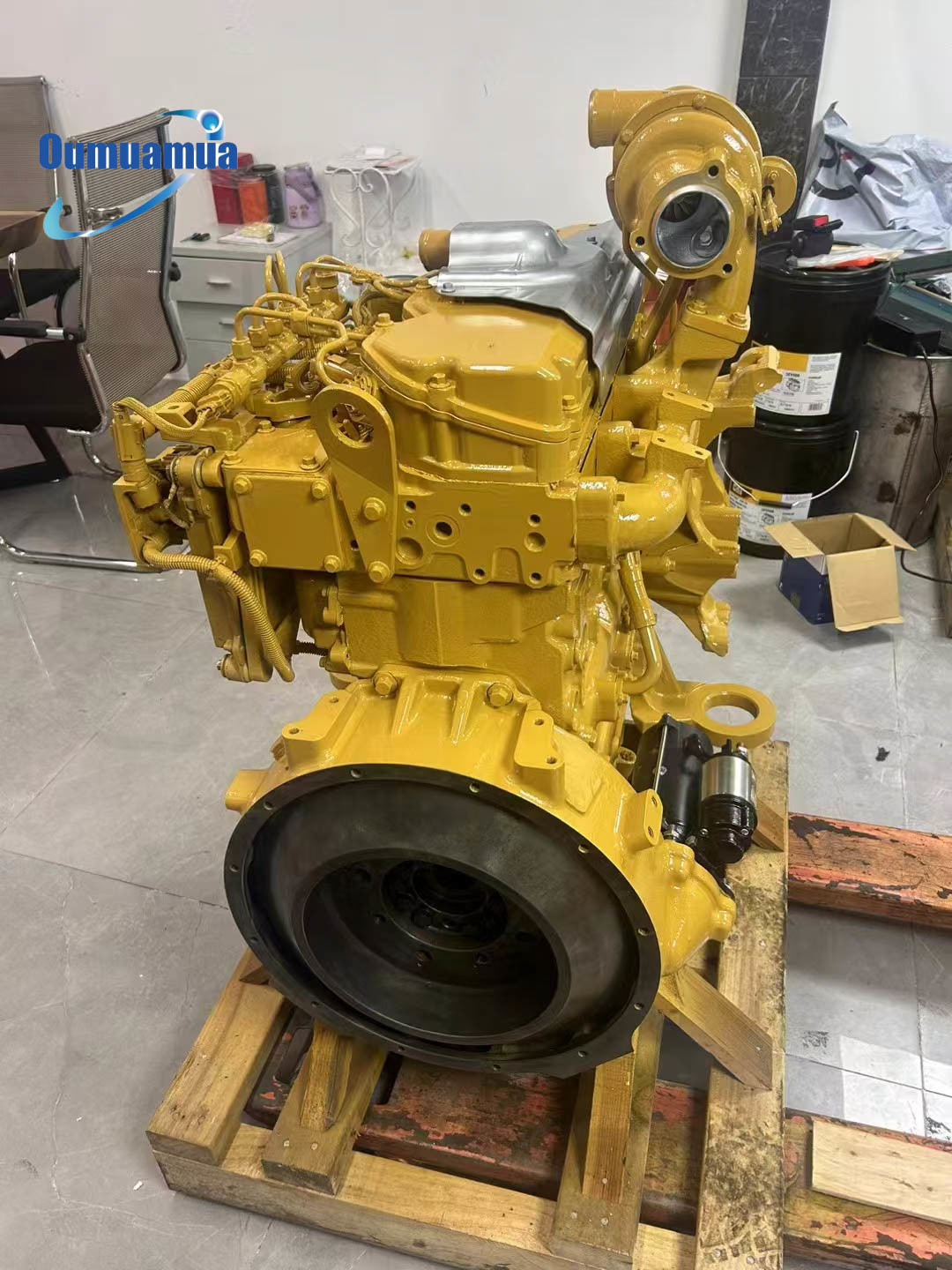 Caterpillar 320GC C4.4 EFI Excavator Motor Engine Assembly Replacement