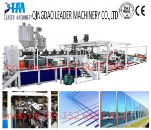 China with UV coating polycarbonate pc solid/embossed acrylic sheet processing machinery wholesale