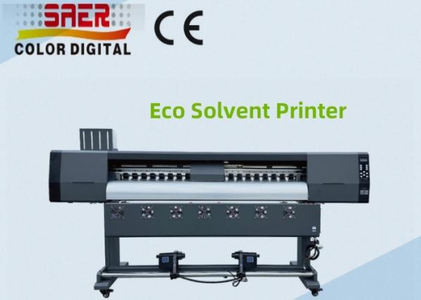 72 Inch Industrial Digital Printer Machine Plotter Eco Solvent Banner Sticker