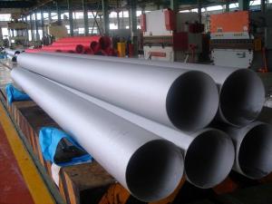 China Large Diameter Stainless Welded Pipe , 304 316 310S Stainless Steel Welded Tube wholesale