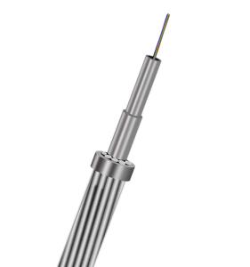 China OPGW-24B1 144 Core 500kv 24 Fibre Dwsm Optic Cable wholesale