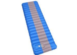China 40D Nylon Insulated Sleeping Pad , TPU Coating Blow Up Sleeping Pad wholesale