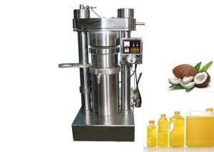 China 185Mm Peanut Oil Extraction Machine 60MPa Olive Cold Press Machine wholesale