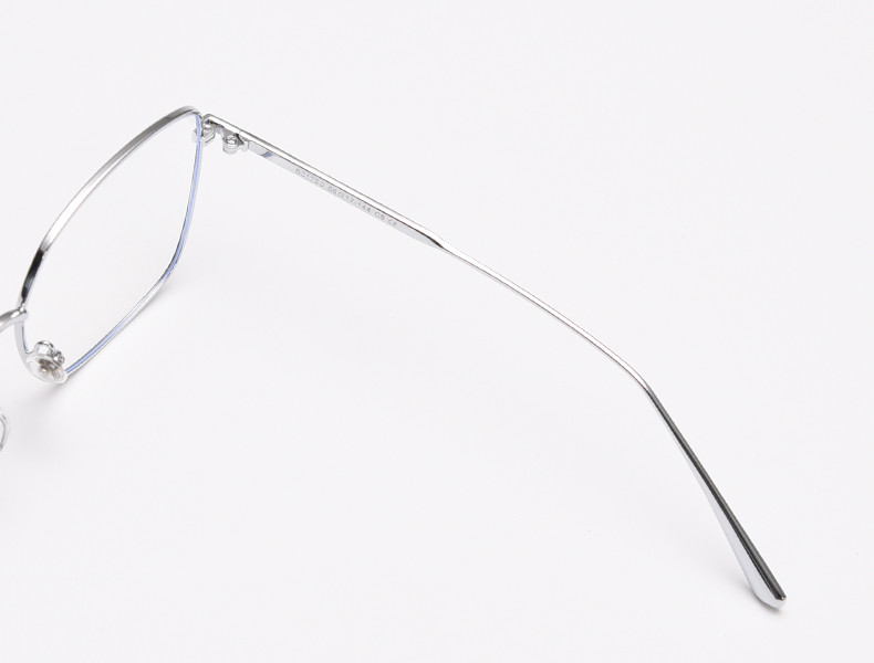 Oversized Full Frame Glasses Alloy Square Optical Spectacle Plain Lens 139MM