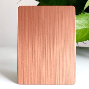 China Brushed Finish Hairline Stainless Steel Sheet Metal 304 316 Ss Steel Sheet wholesale