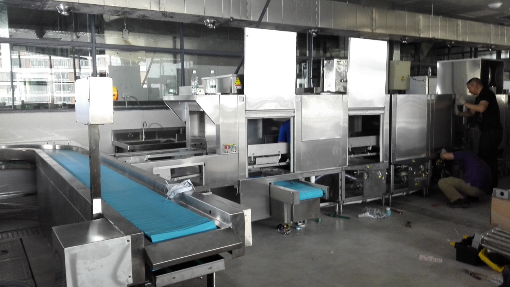 9KW Stainless Steel Commercial Dishwasher Machine For Hotels