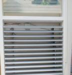 Ventilate motorized Aluminum Venetian Blinds for outdoor easy operation