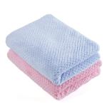 70x140 Cm Microfiber Absorbent Sports Towel Quick Drying Coral Fleece Bath Towel