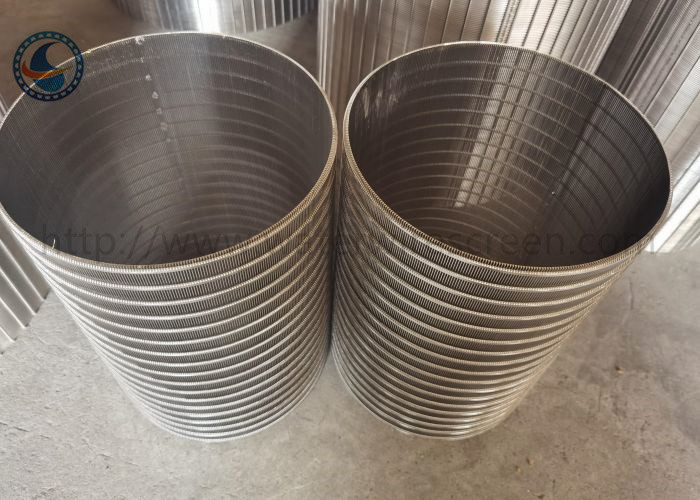Johnson Mesh Tube 25mm Slot Wire Wrapped Screen For Filter