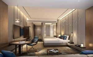 China OEM Welcome Gelaimei Luxury Hotel Bedroom Furniture Modern Design wholesale