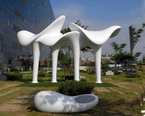 China Public Art Outdoor Metal Sculpture Stainless Steel For Plaza Decoration wholesale
