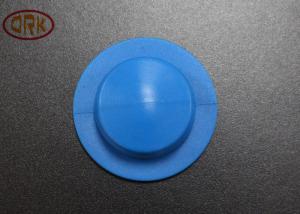 China Blue Fuel Resistant NBR Custom Rubber Diaphragm 70 For Pump Sealing wholesale