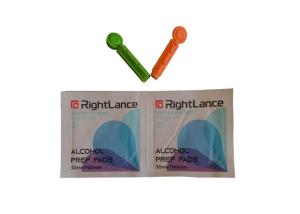 China Individually Wrapped GMP Alcohol Prep Swabs Isopropyl Cotton Disposable wholesale
