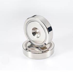 China Industrial Magnet N52 Super Permanent Customized Neodymium Magnets with Countersunk wholesale