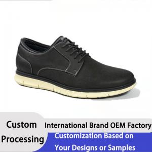 China Luxury British Style Men Dress Shoes Oxford Genuine Leather Slip-On Shoes Office Shoes wholesale