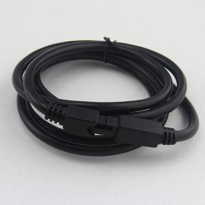 China Flexible Male To Female Extension Overmolded Cable Assemblies Silver Terminal wholesale