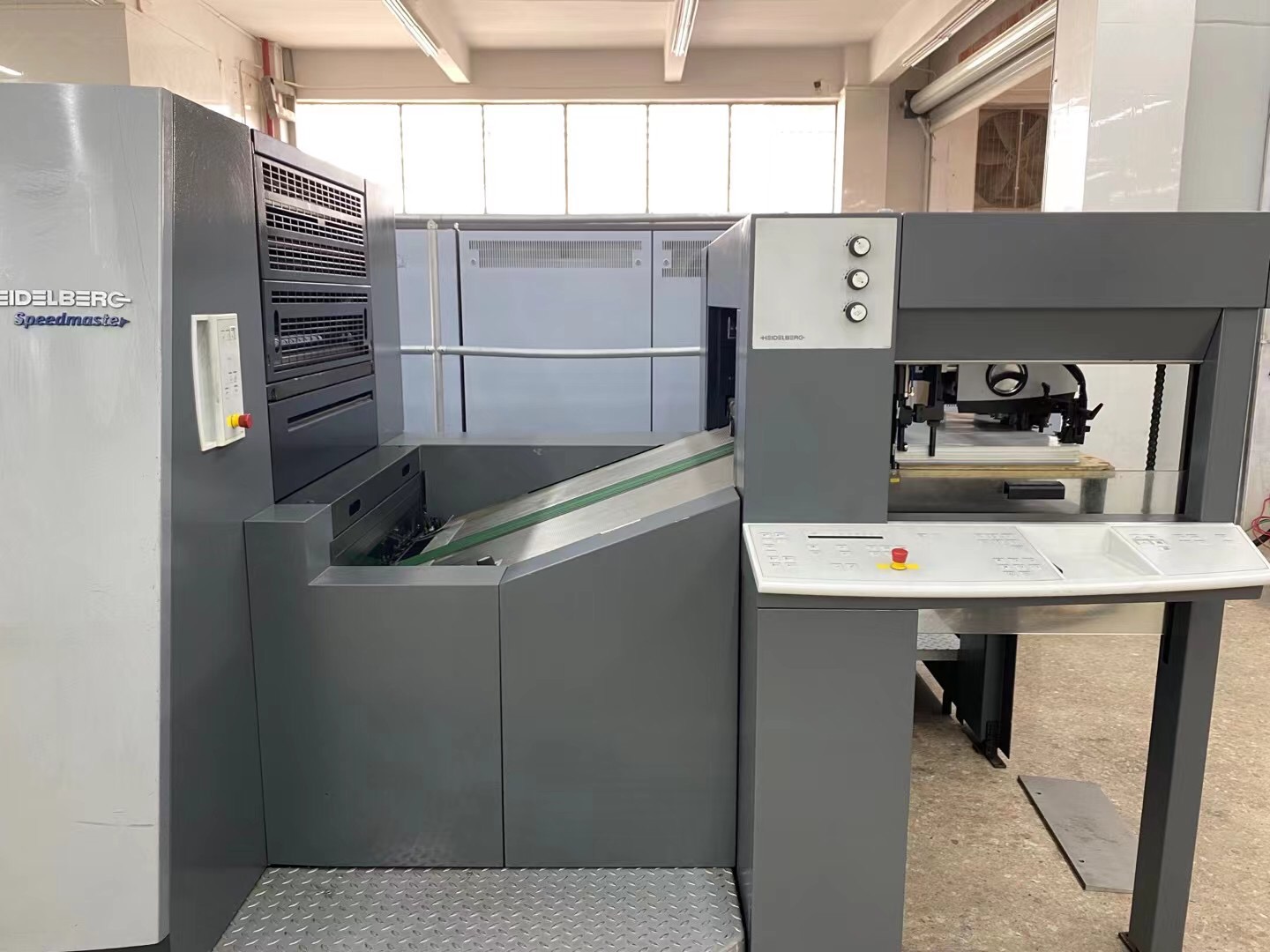100000 KG XL75-4 /CD74-4 Heidelberg Offset Printing Machine 4 Colour Offset Press For Multicolor Printing