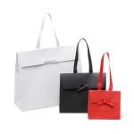 Customized logo silver hot-stamping logo luxury paper gift bags wholesale,paper