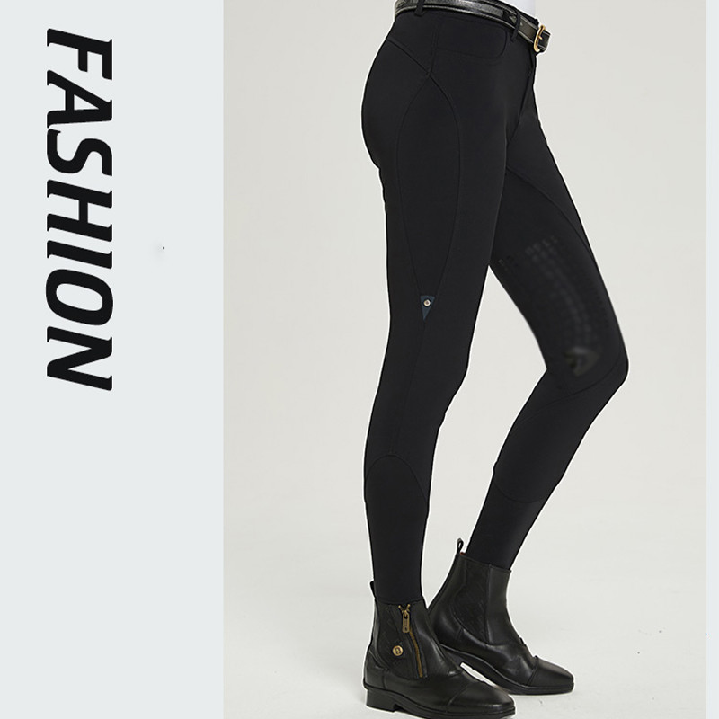 Custom Non Slip Horse Riding Breeches Pants Four Way Stretchable Grip Quick Dry