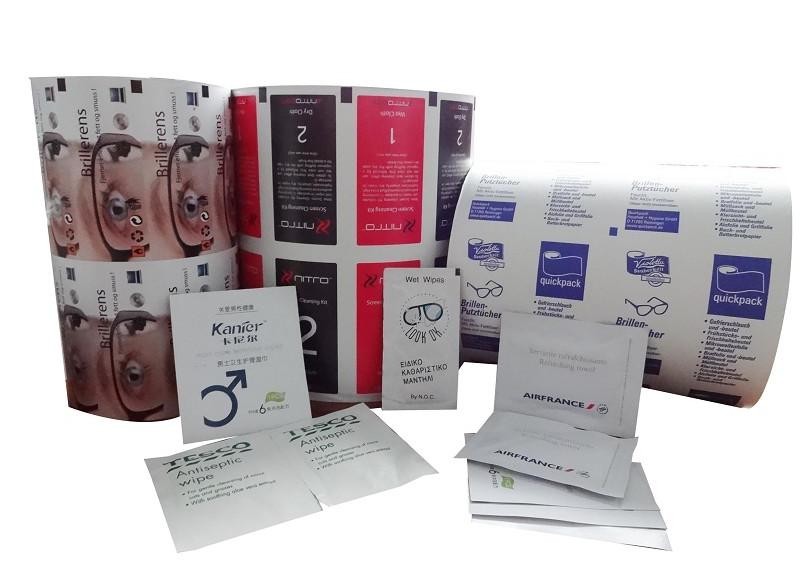 Horizontal alcohol pads degerming wipes packing machine, Wet Wipes Packaging Machine