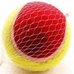 Inflatable rubbber tennis ball for dog training