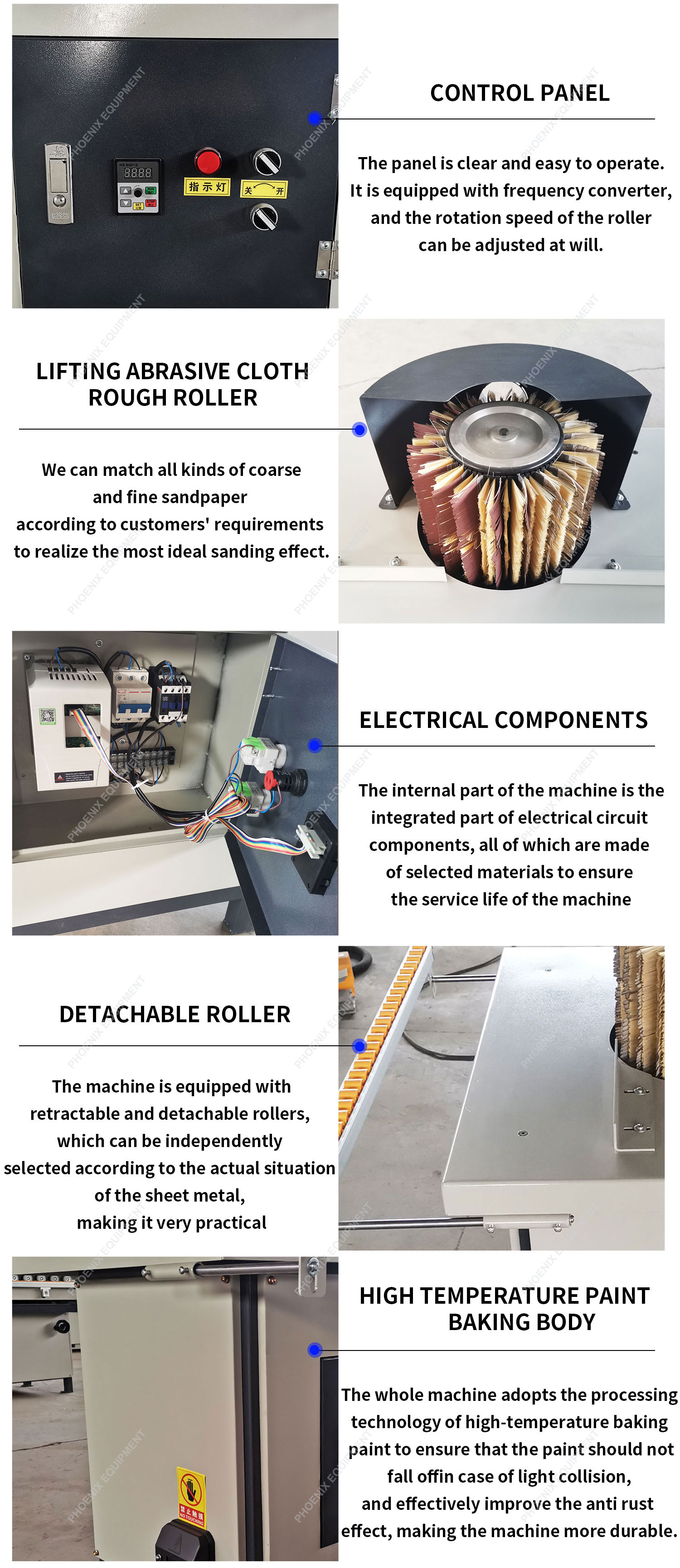 Woodworking Small Manual Polishing Machine Wood Sanding Machine for Smooth Wood Surface